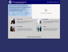Tablet Screenshot of mfsearch.com
